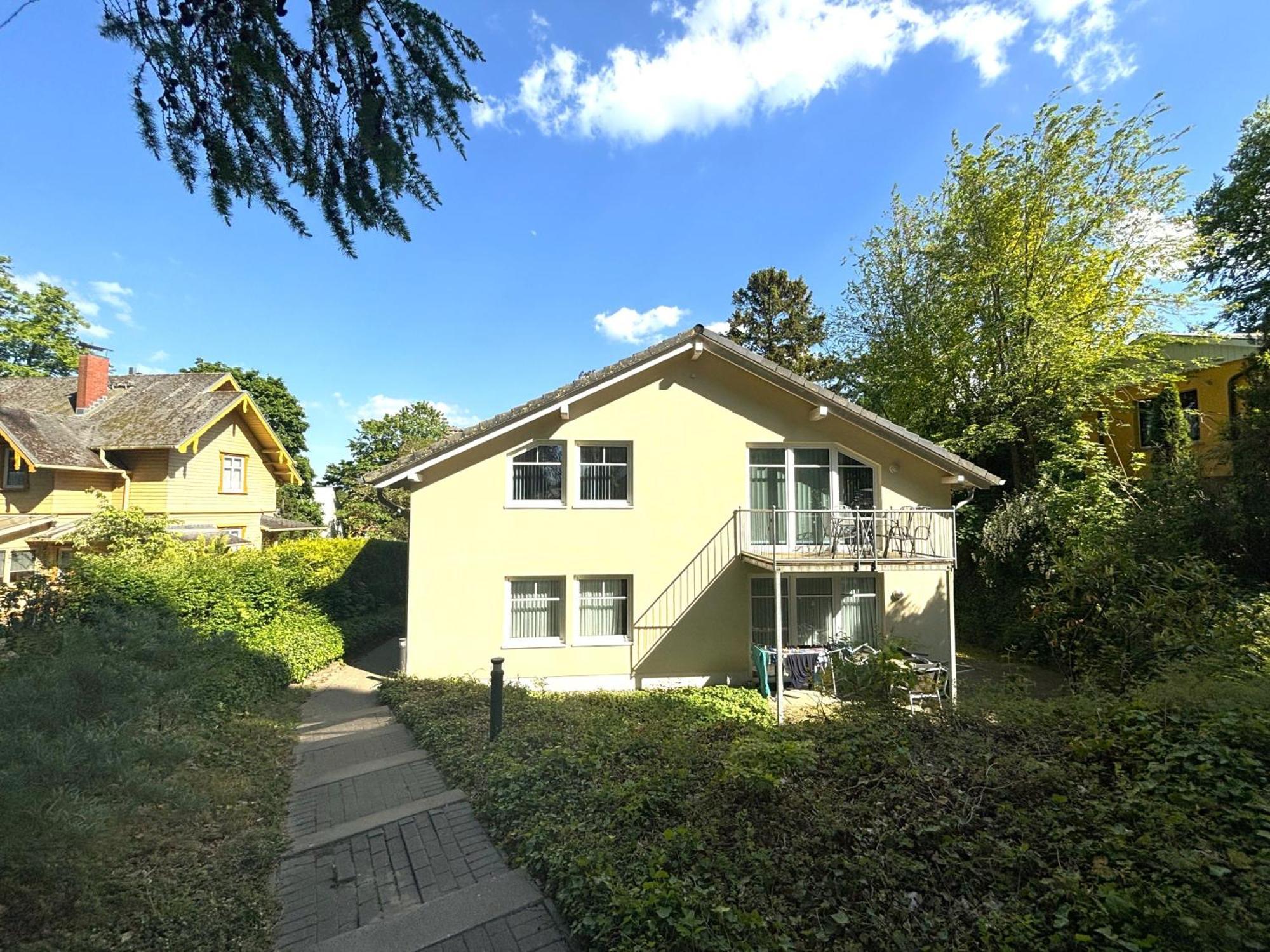 Haus Oie Idyll Mit Balkon 10 Minuten Zum Strand Zinnowitz Exteriör bild